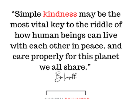 Simple Kindness