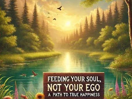 Feeding Your Soul, Not Your Ego: A Path to True Happiness