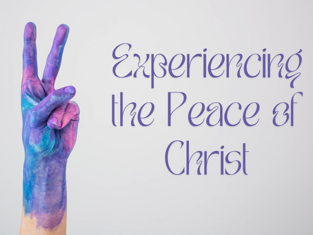 Lesson on John 14:27: Experiencing the Peace of Christ