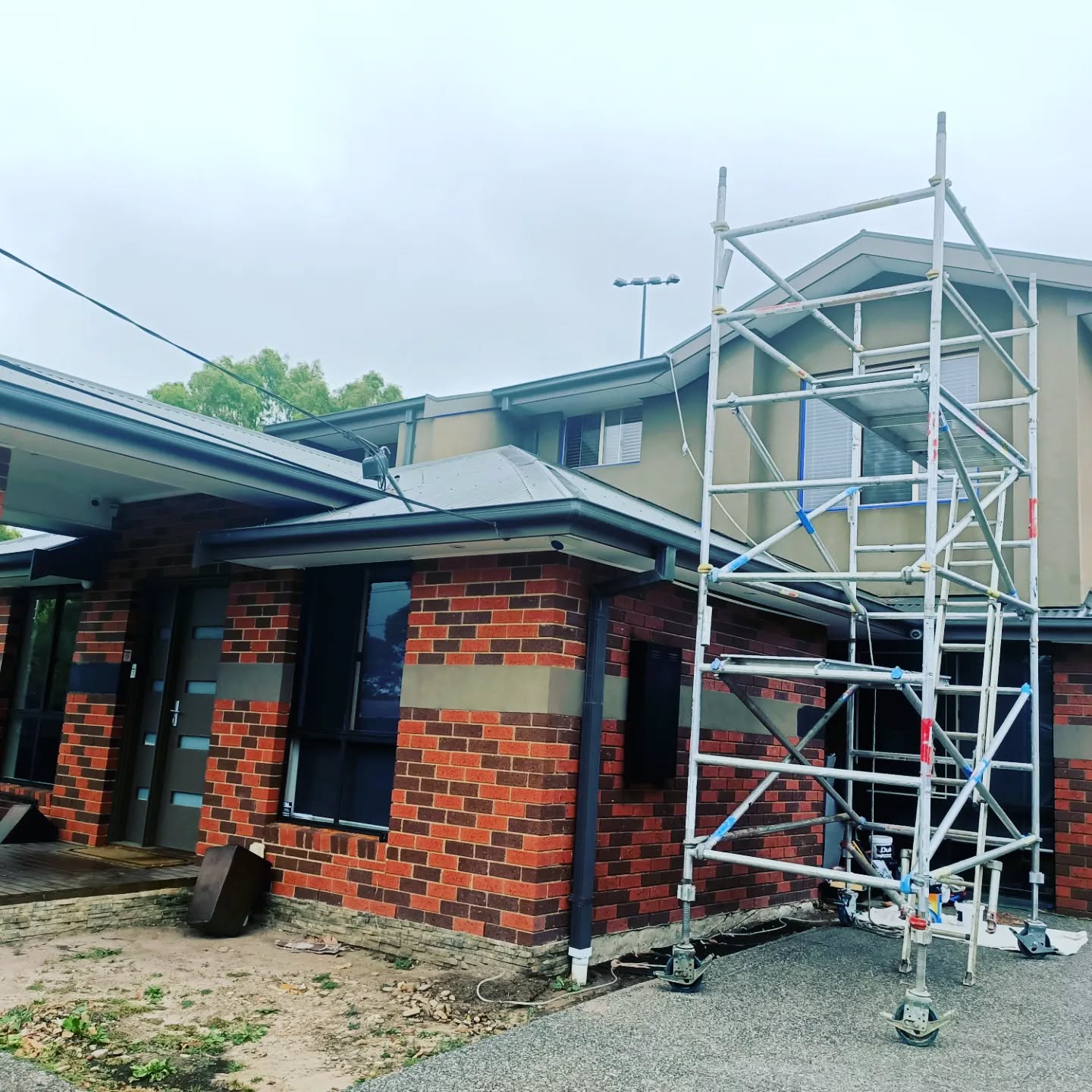 Exterior house repaint