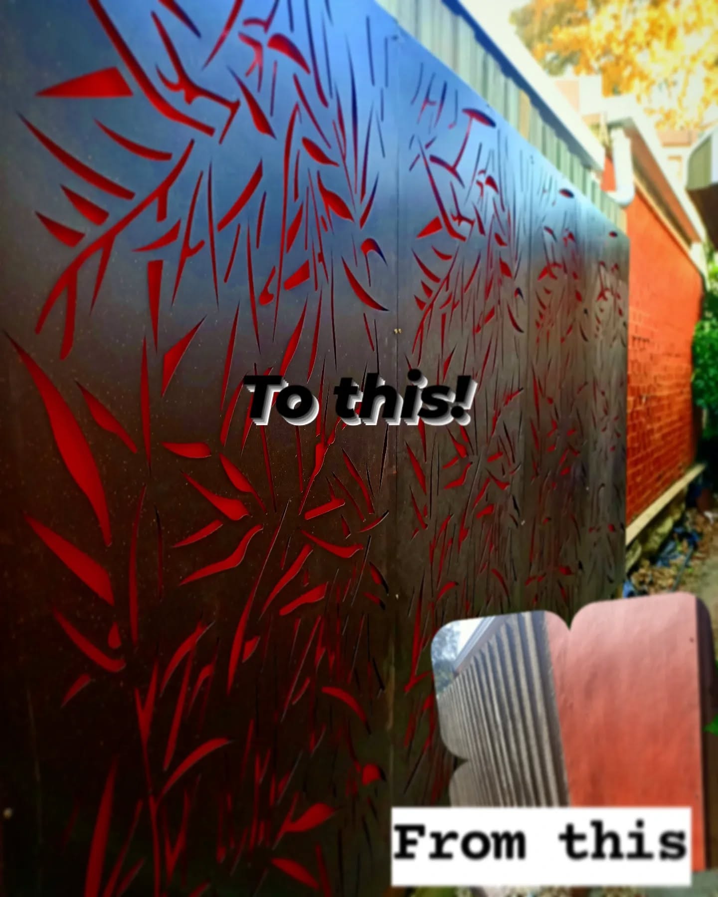 Cement Sheet Installation, Painting, and install corton steel panels