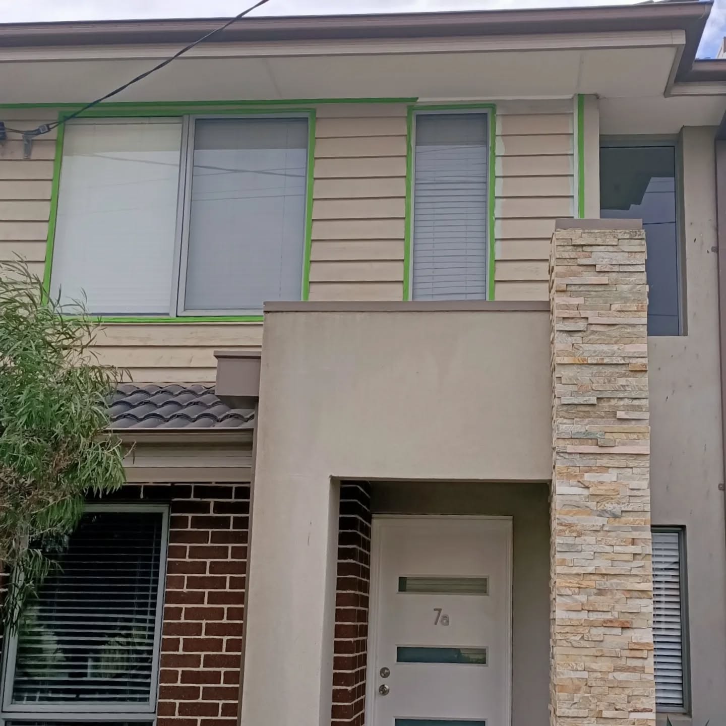 Repainting of exterior - 3 coats of paint