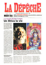 Article 16.9.2016 la dépêche: A Shiva, a life