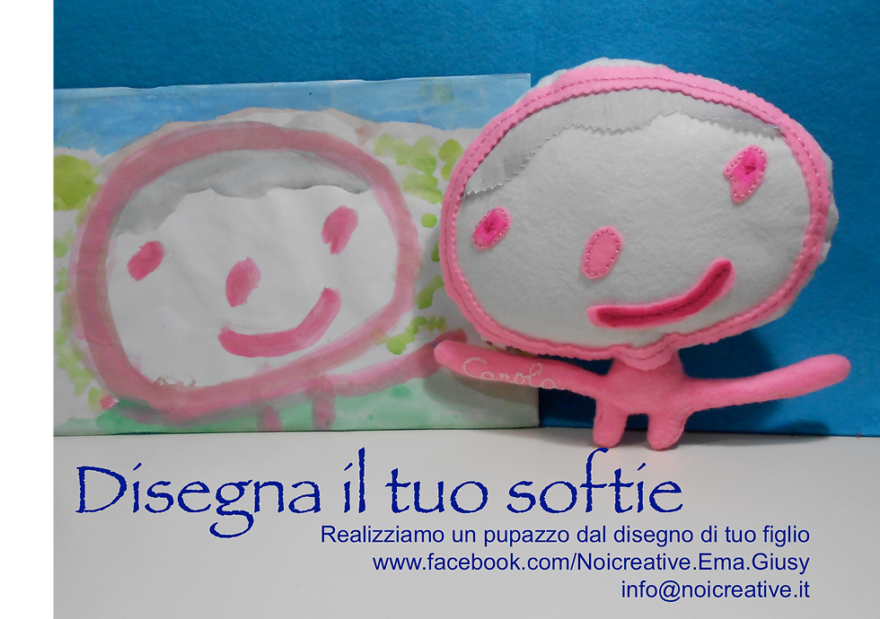 disegno e Softie - Carola 3 anni