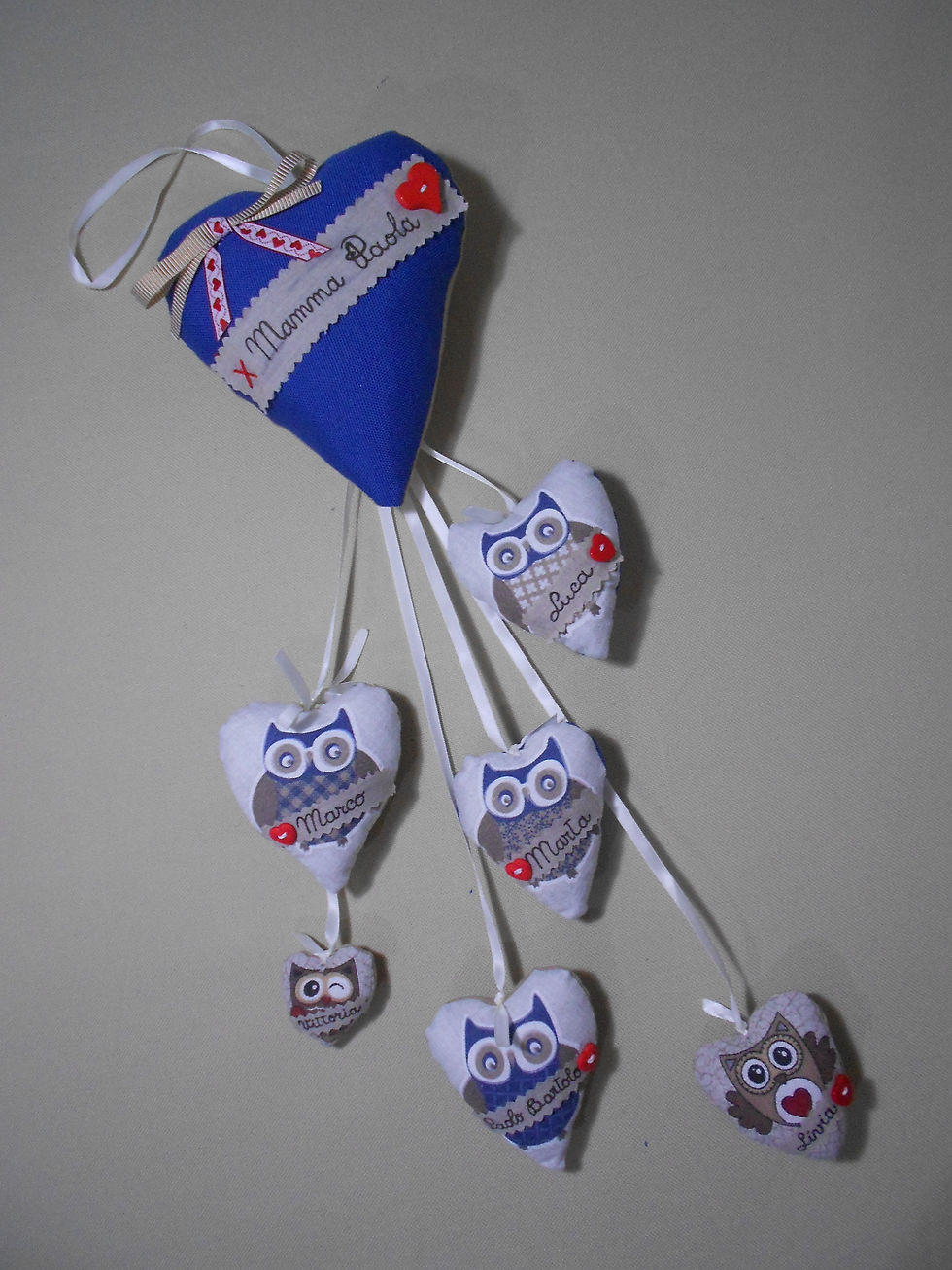cuore a grappolo per la mamma