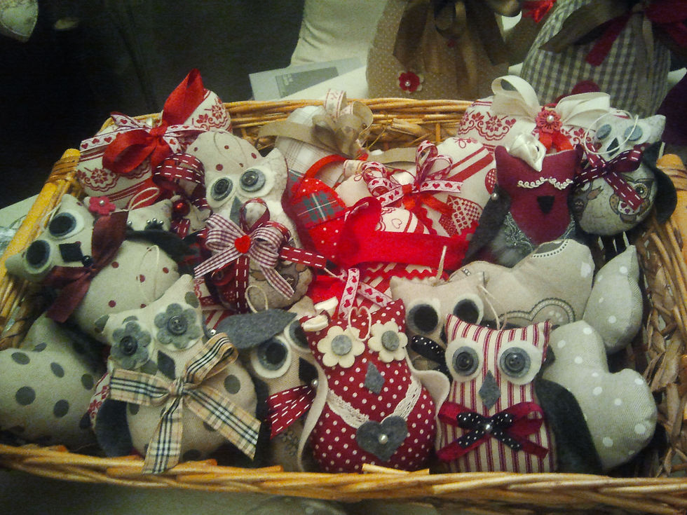 gufetti decorativi