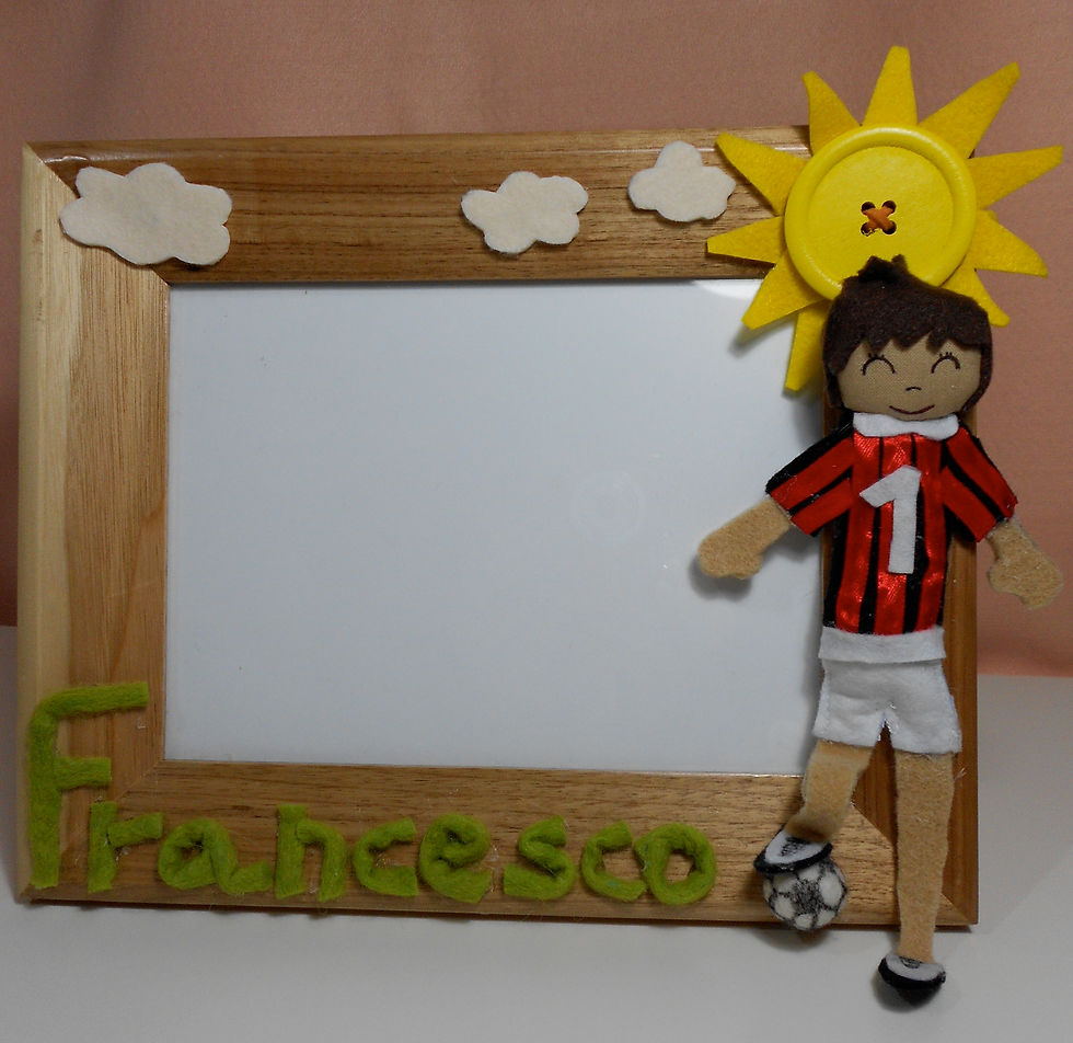 cornice bimbo con nome