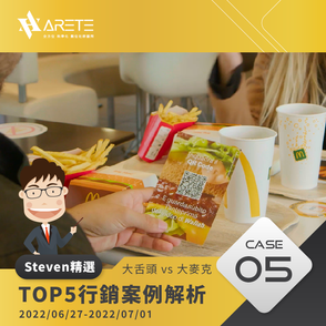 【✨Steven 精選 數位社群行銷 TOP5 行銷案例解析 Case 5 大舌頭 vs 大麥克✨】