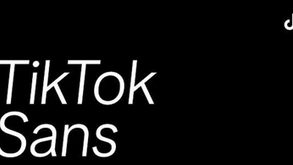 #每日第一手國外社群新知 #數位社群行銷平台的變化【TikTok 推出自家品牌字體 TikTok Sans】