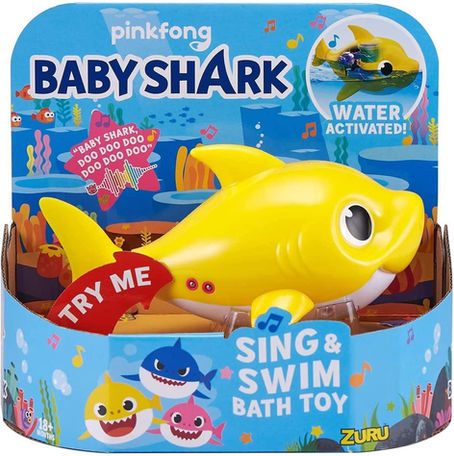 RECALL: Baby & Mini Shark Bath Toys. Hard Plastic Top Fins causing SERIOUS Injury to Children