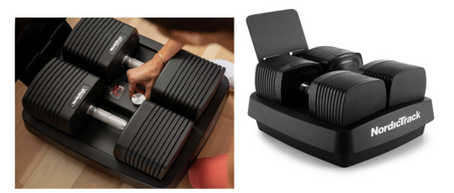 RECALL: NordicTrack 50 LB iSelect Voice-Controlled Adjustable Dumbbells Model NTSAW23020.0