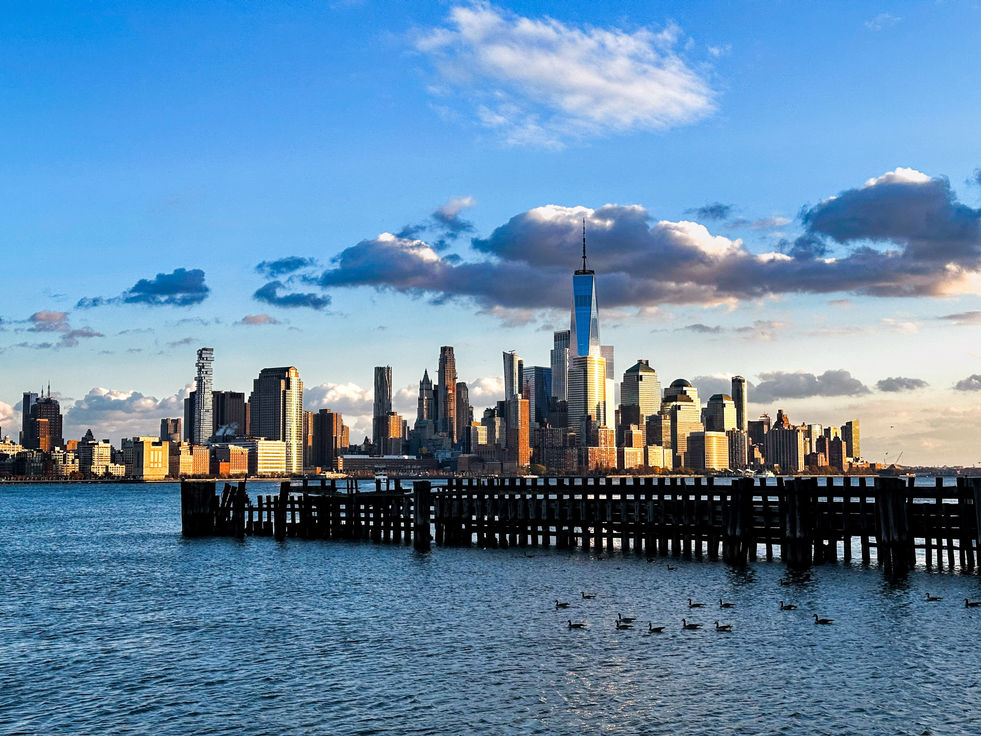 New York City skyline from Hoboken, New Jersey