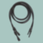 Black silicone necklace