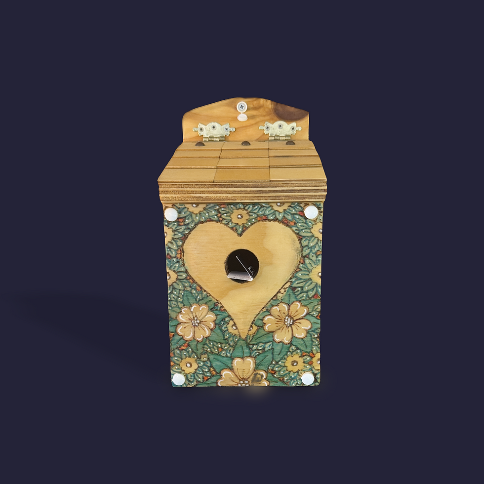 BB Doodle Box Heart and Flowers