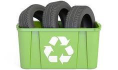 Collecte de pneumatiques usagés