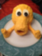Qbert cheese ball