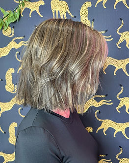 blonde lob