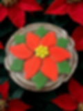 Poinsettia Platter