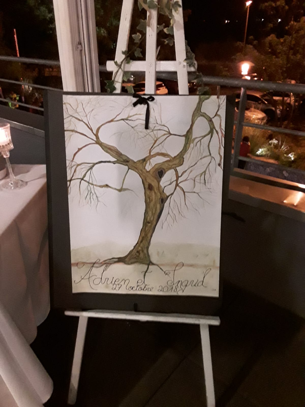 "L'Arbre" après un long voyage