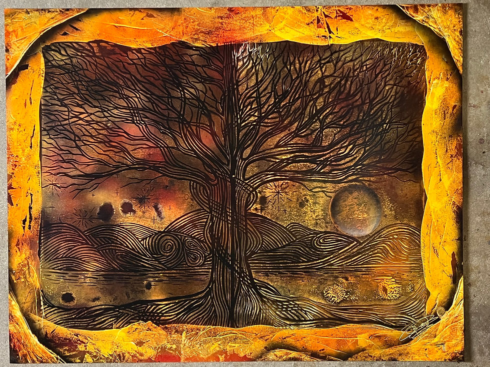 Golden Sunsets - Original