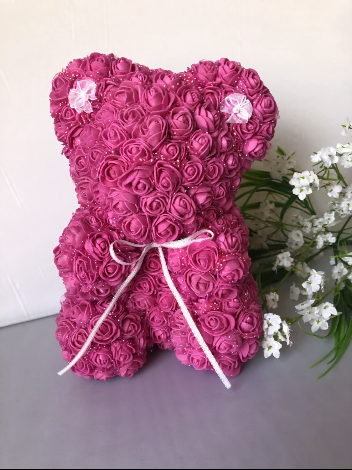 Raspberry Color Bear