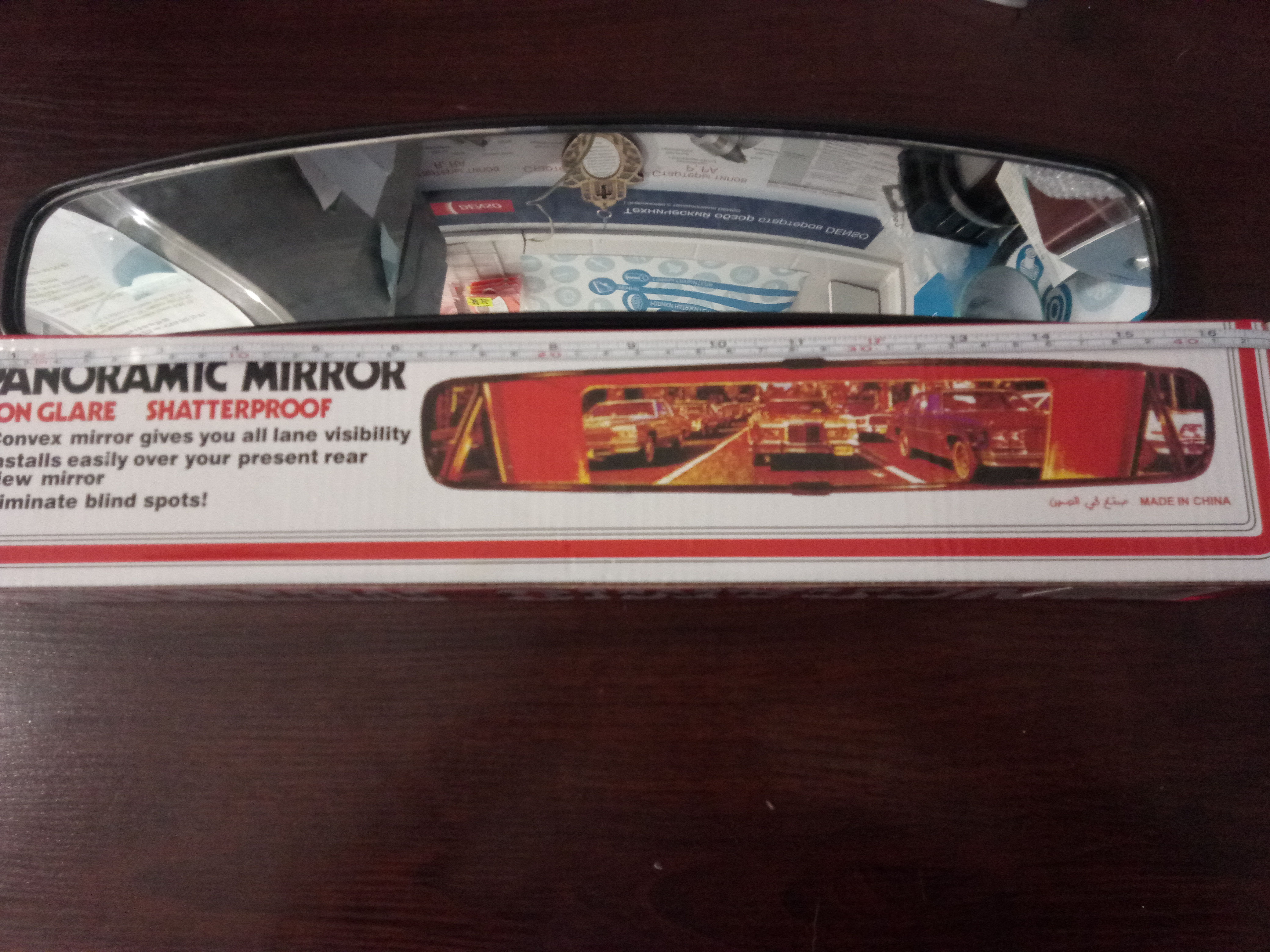 Зеркало салонное сферическое