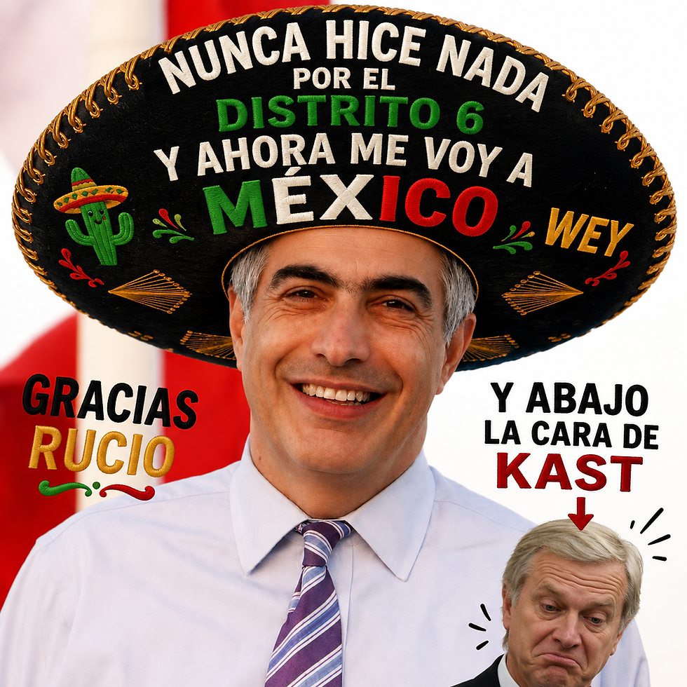 Francisco Chahuan, embajador en México... el arte de llegar al final