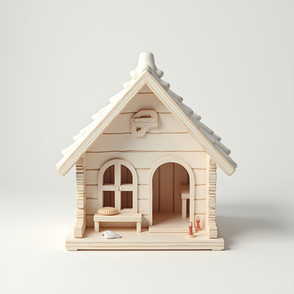 Miniatura Chalé Artesanal