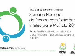 APAE de São Luís comemora Semana Nacional da Pessoa com Deficiência Intelectual e Múltipla.
