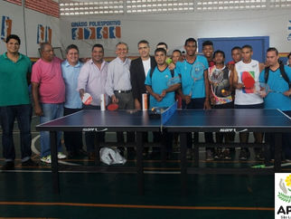 SEDEL doa equipamentos para práticas esportivas para a APAE de São Luís