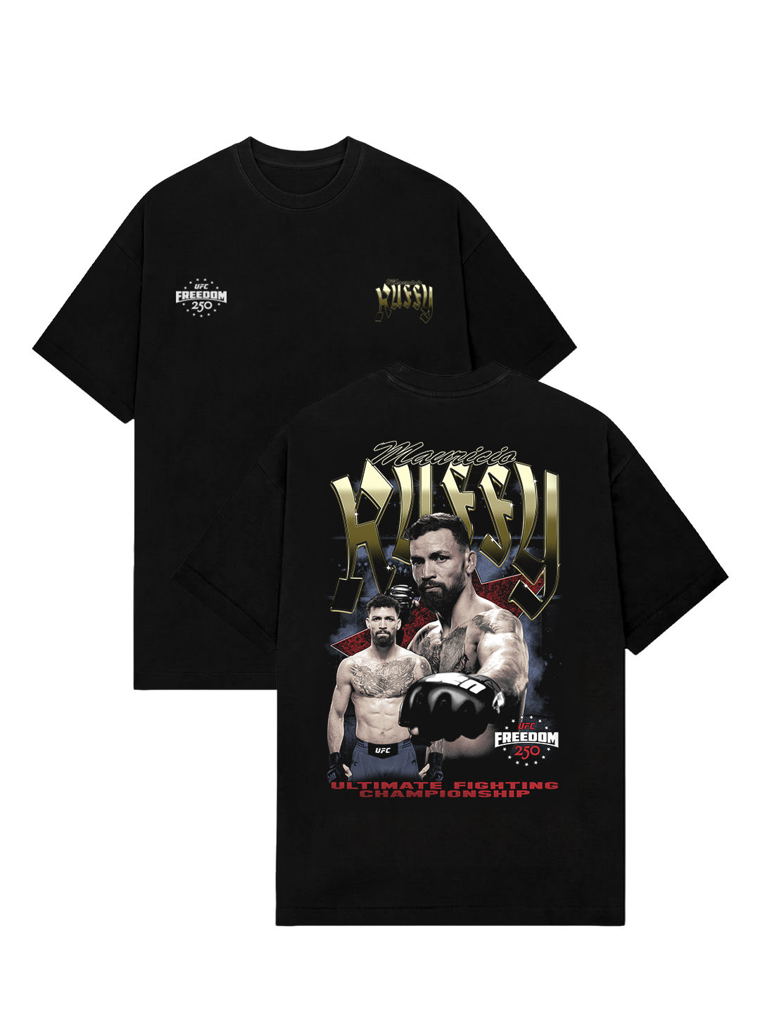 Camiseta UFC Freedom 250 Mauricio Ruffy