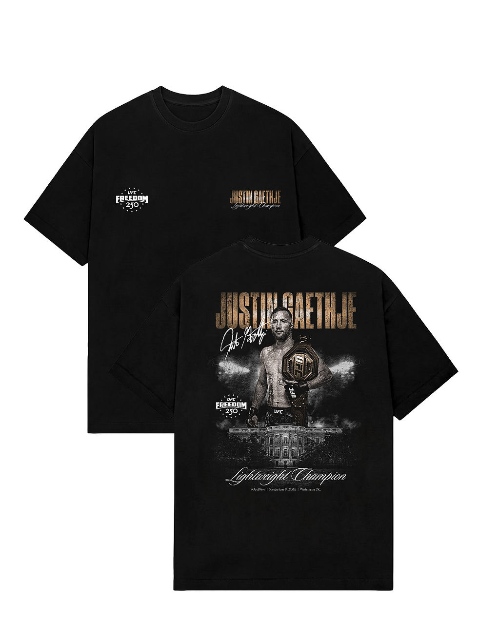 Miniatura: Camiseta UFC Freedom 250 Champion Justin Gaethje