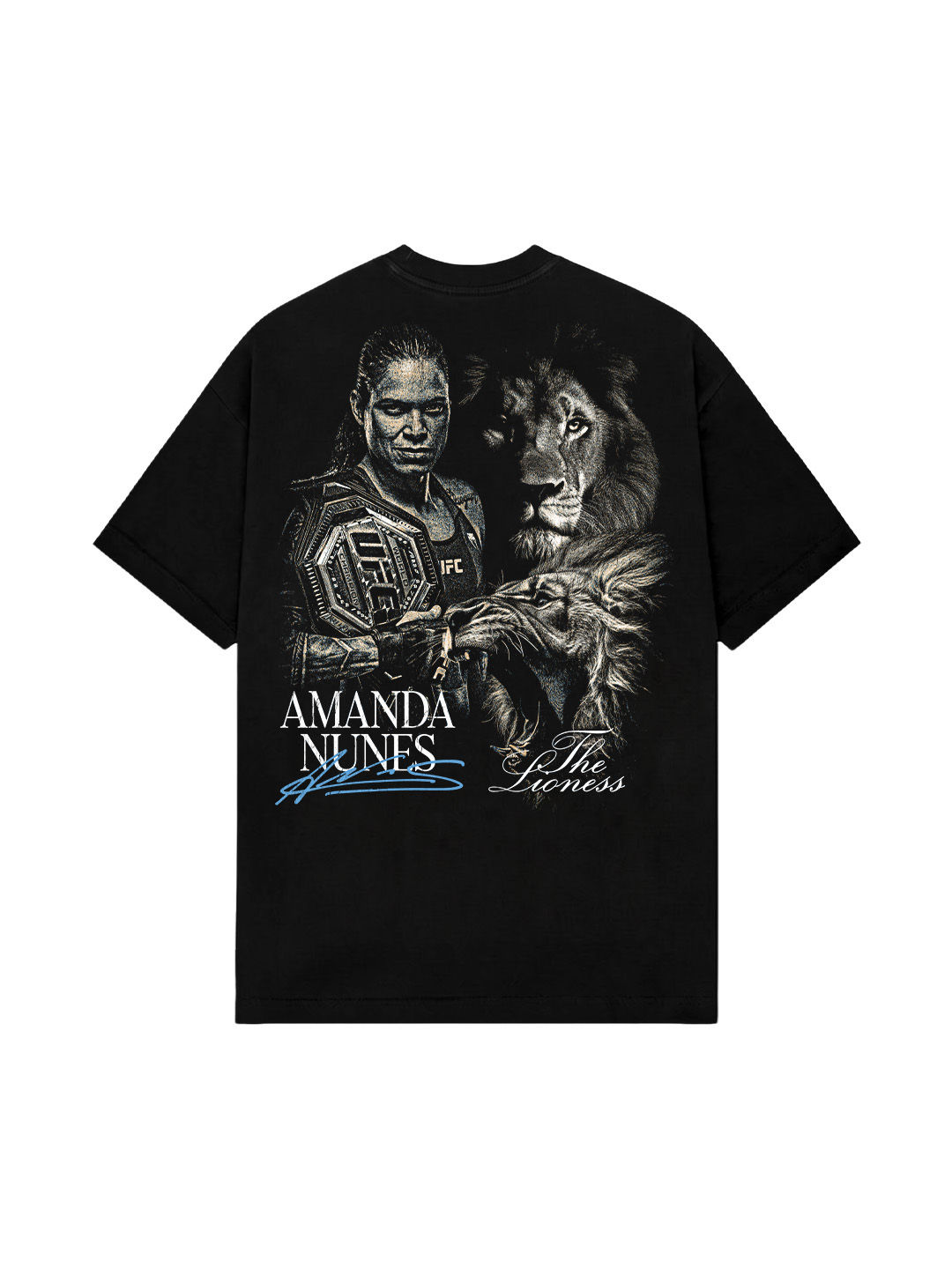 Camiseta UFC Fã Amanda Nunes Lion