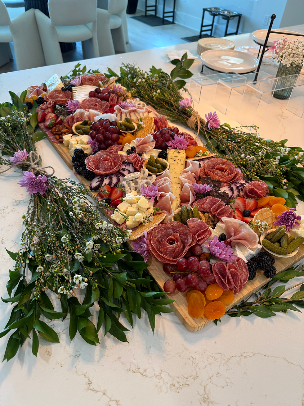 Luxury Charcuterie for Corporate Catering & Grazing Tables