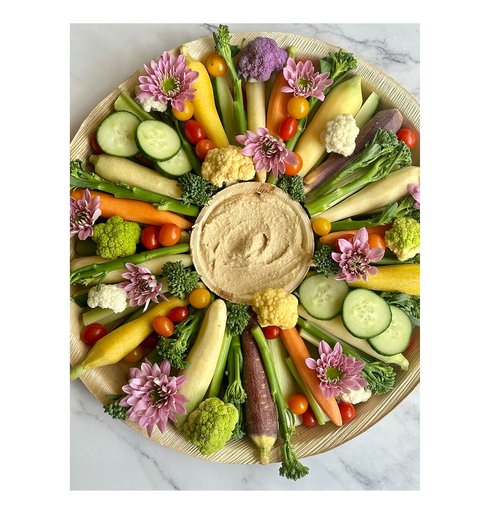 Crudité platter image