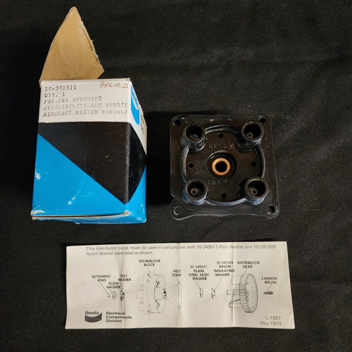 Bendix 10391411 Distributor Block New Moon Aviation