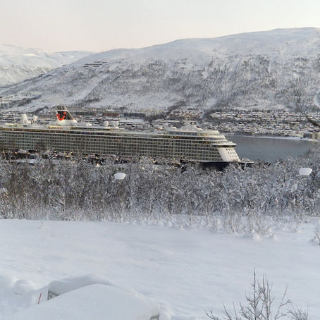 Kreuzfahrtschiff Mein Schiff 3 in Tromsø