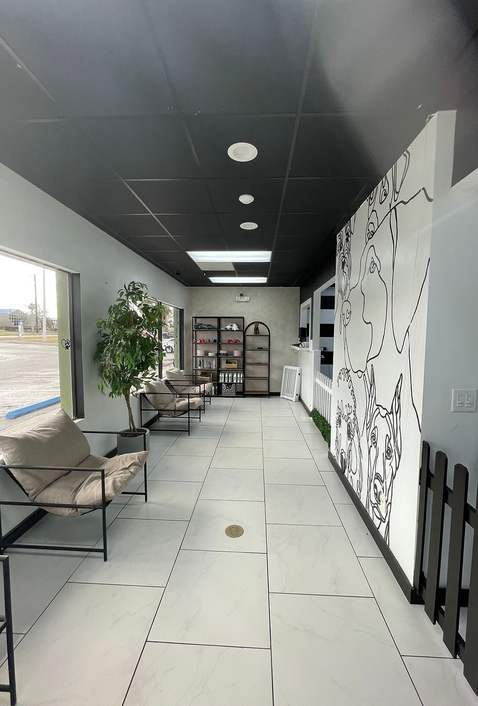 Dog groomer lobby in Winter Haven FL
