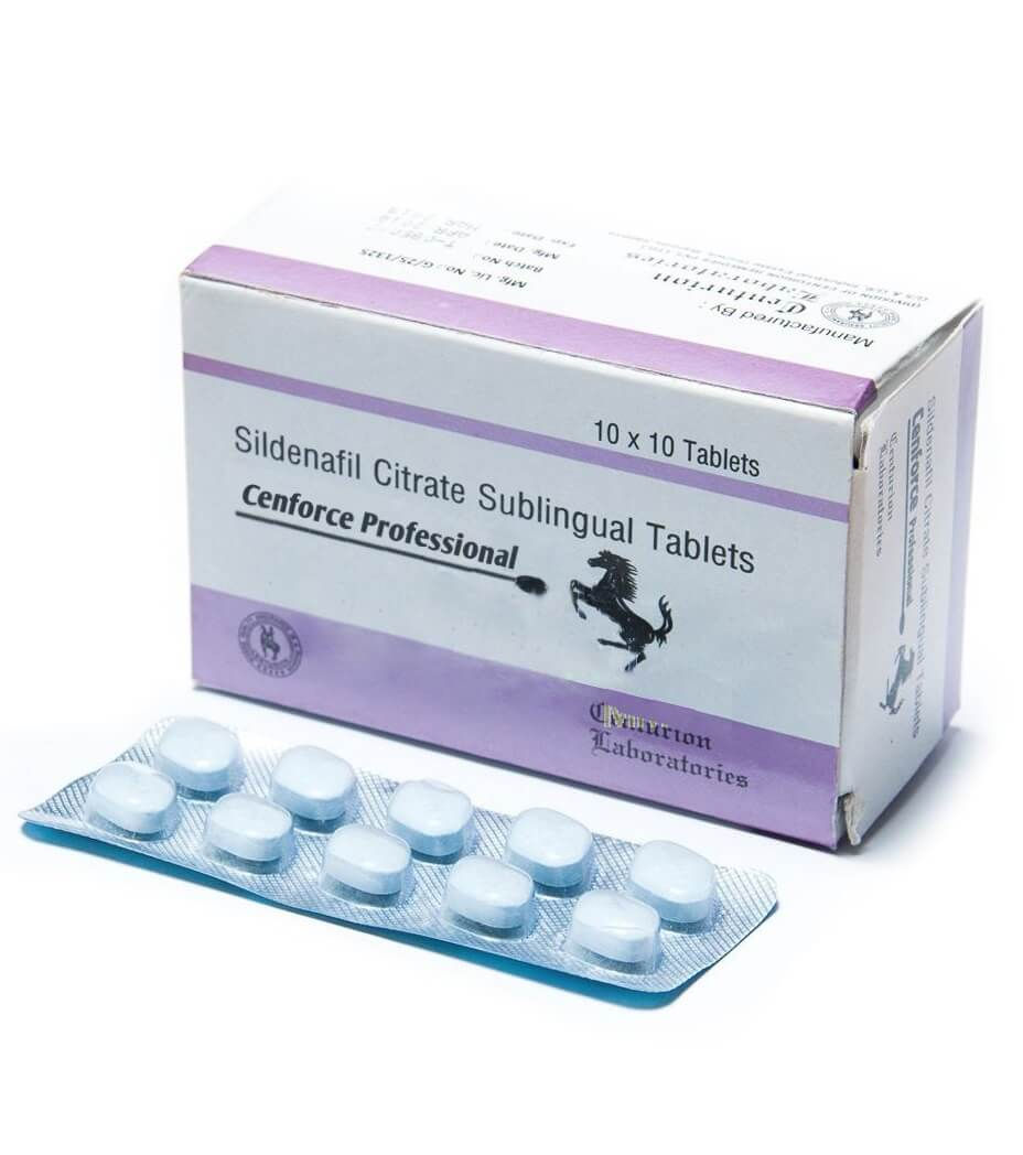 Thumbnail: Cenforce professional100mg(Sildenafil) -100 tablets