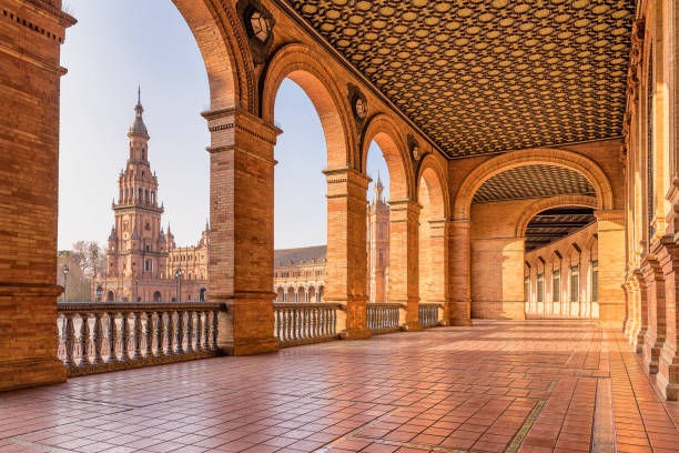 Plaza de España de Sevilla.