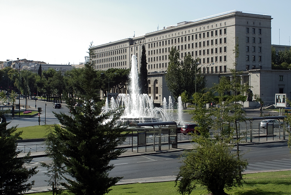 Nuevos Ministerio, Madrid.