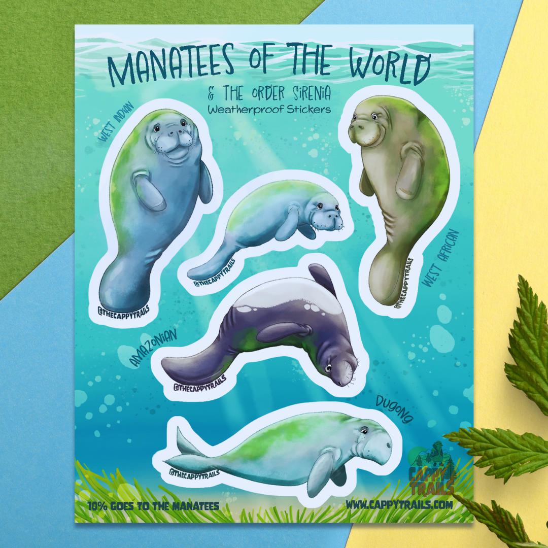 Manatees of the World Sticker Pack