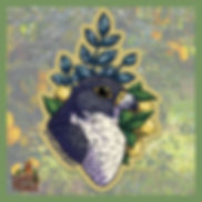 Peregrine Falcon Sticker