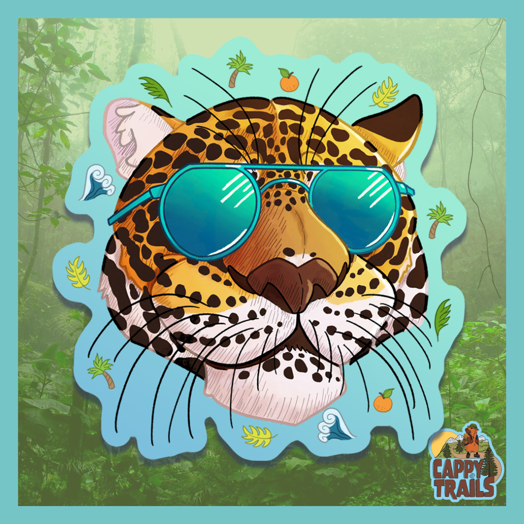 Sunkissed Jaguar Sticker