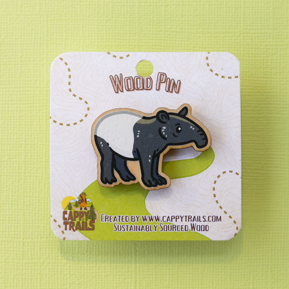 Thumbnail: Malayan Tapir Pin
