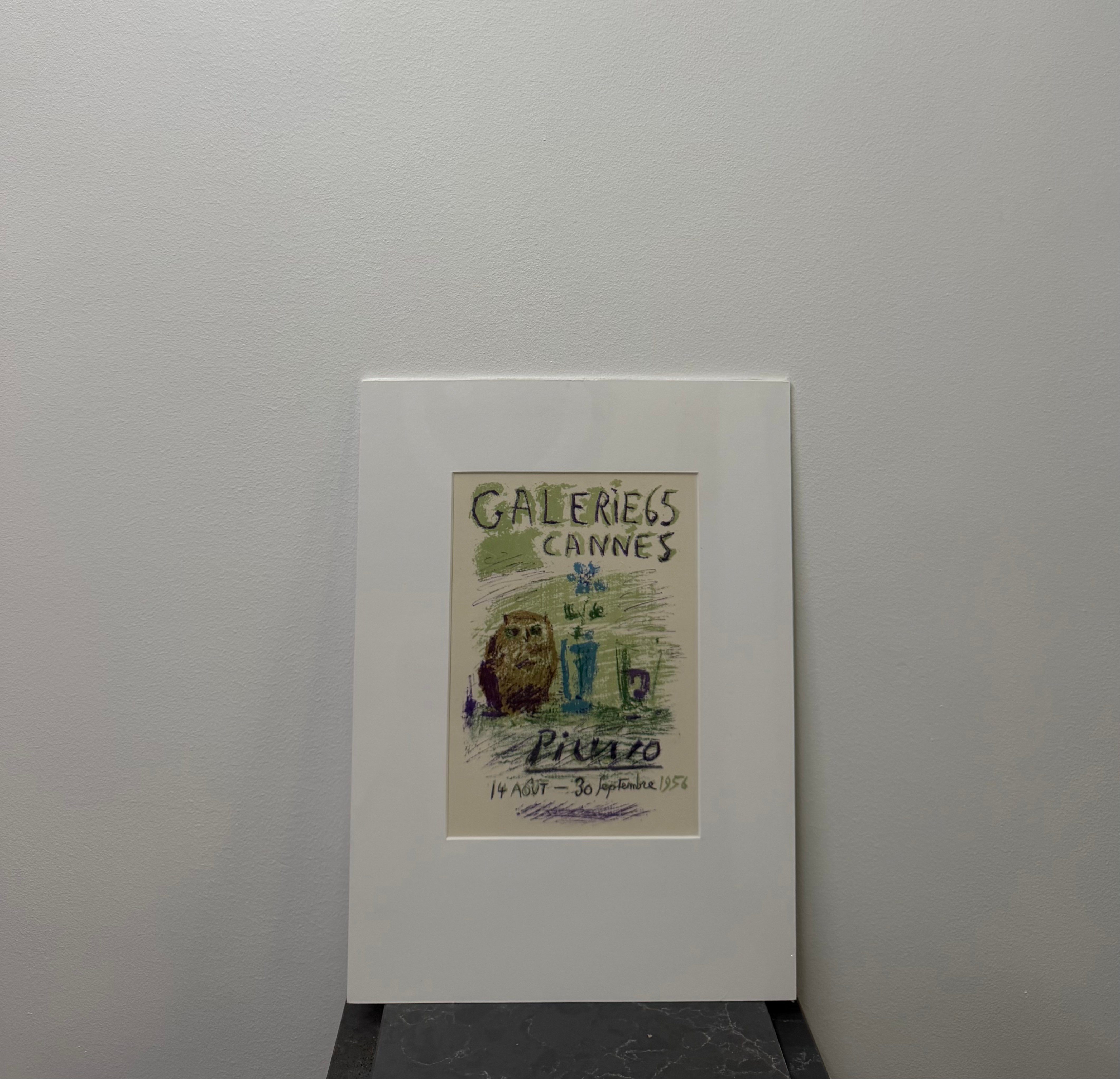 Pablo Picasso - Gallerie Cannes - 1956 (1959)