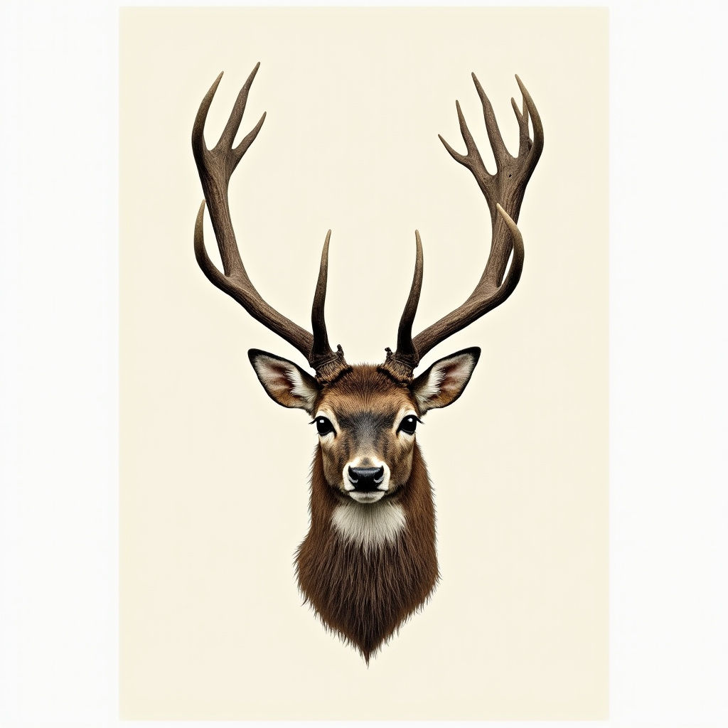 Majestic Stag Illustration