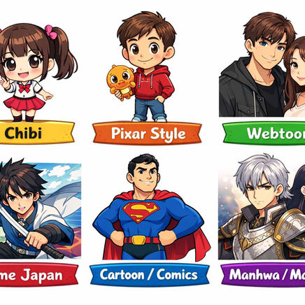 รวม “สไตล์การ์ตูนยอดนิยม” ที่ Creator ต้องรู้!