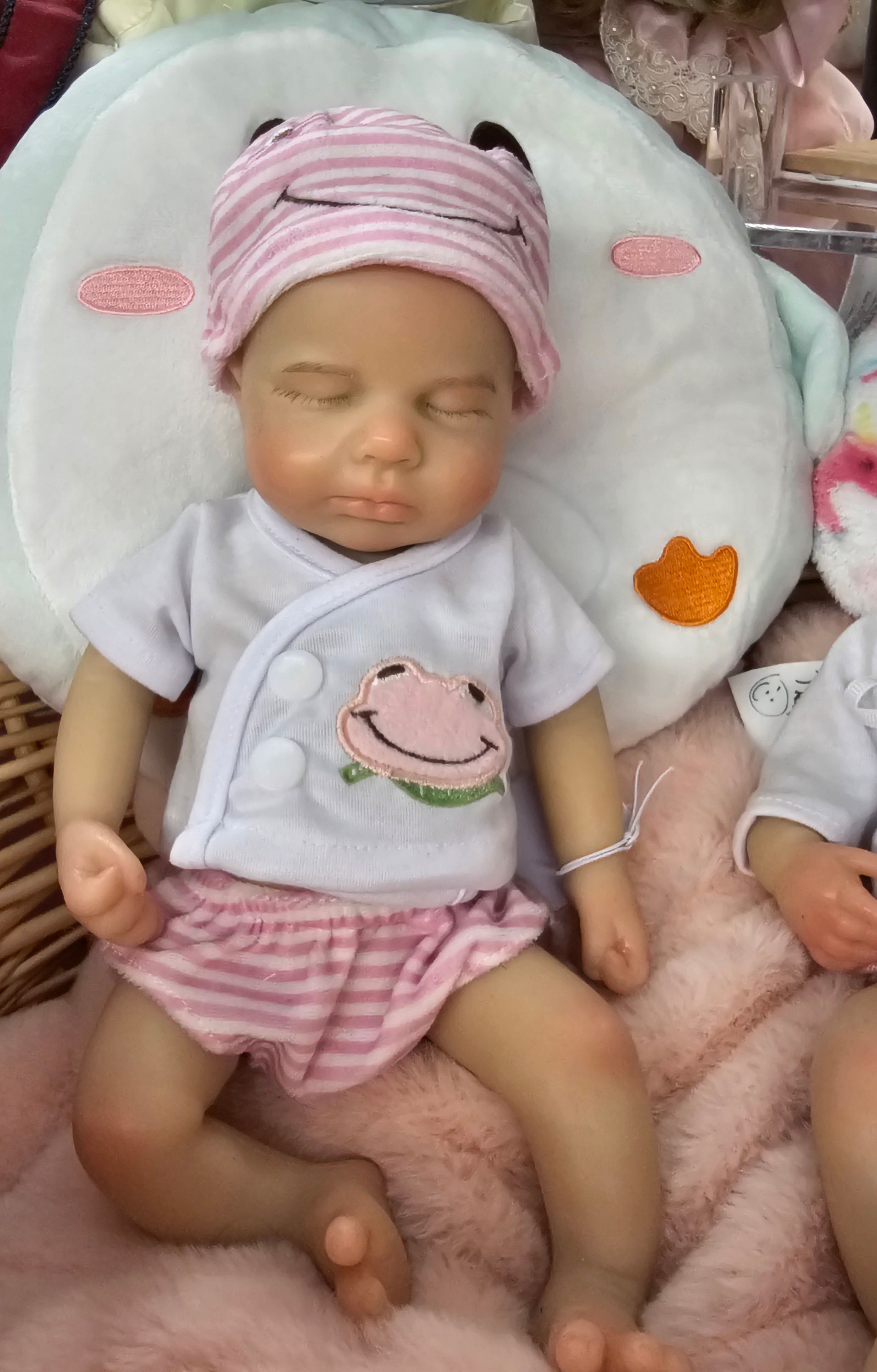 13" Loulou Full Silicone Reborn Girl 2.4 lbs