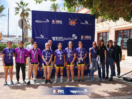 Rem Grau Gandia doble plata en la Liga Suma de Dénia con veterano mixto y cadete femenino